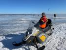 5. На снегоходе с кайтерами